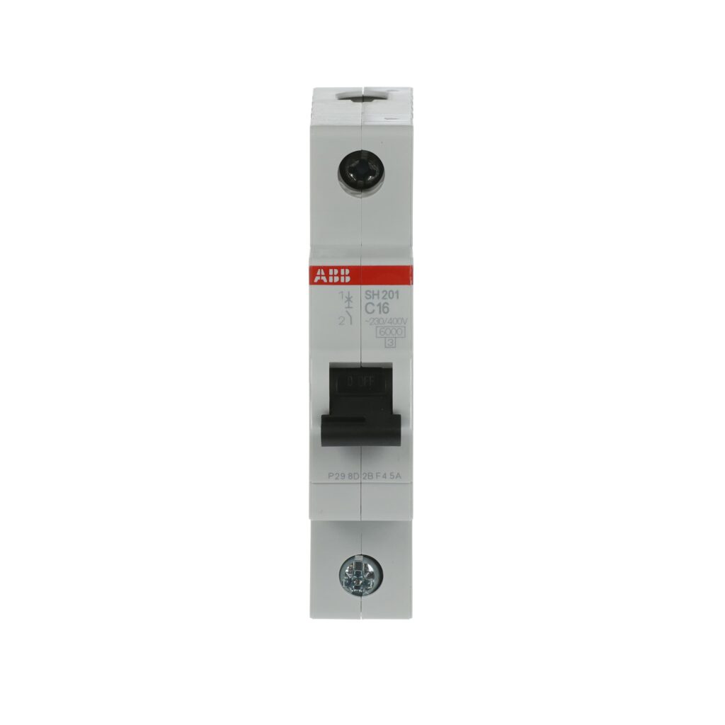 ABB SH201-C16 1P 16A C-Curve 6kA MCB