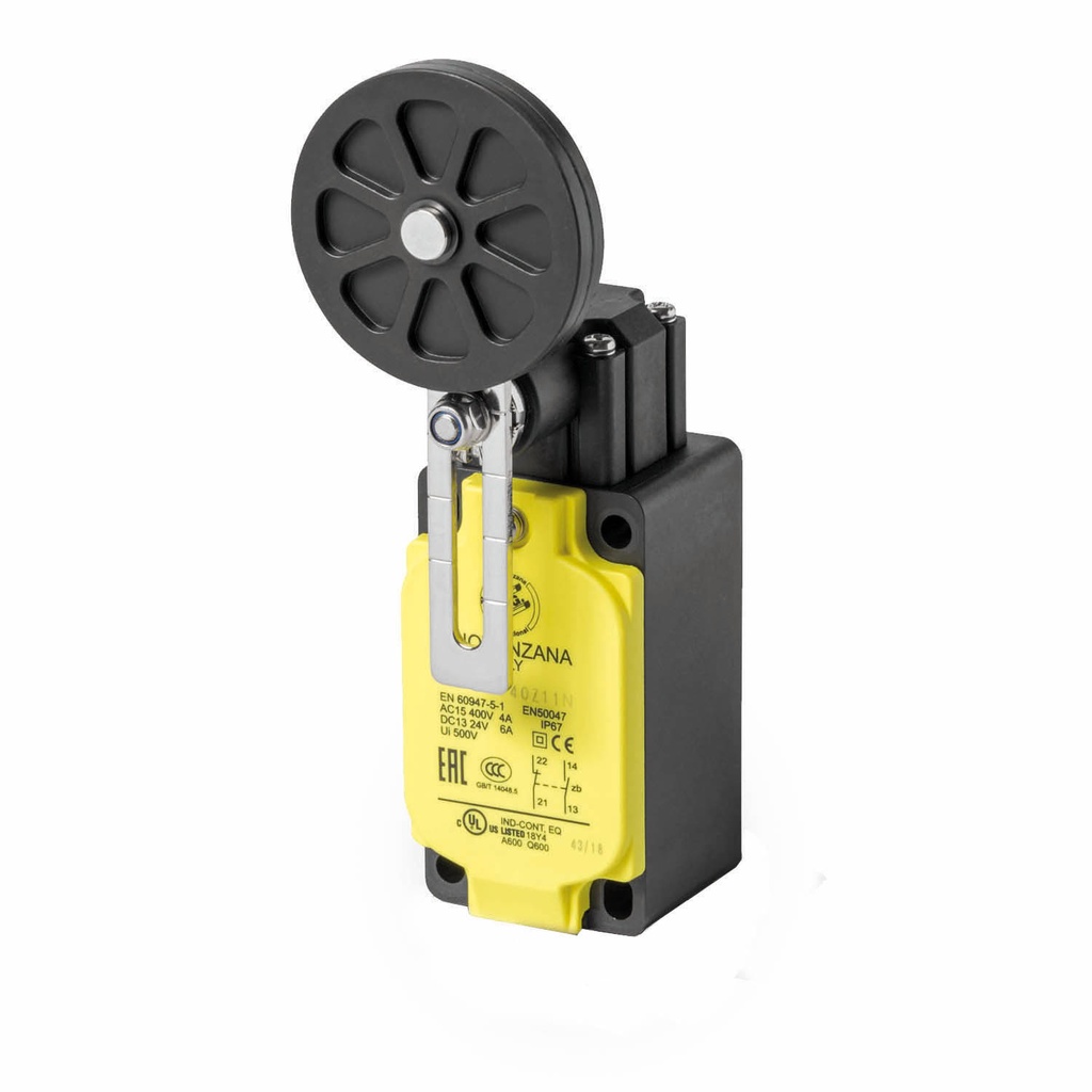 CNTD CHL-5030 Vertical Limit Switch — Adjustable Roller Lever
