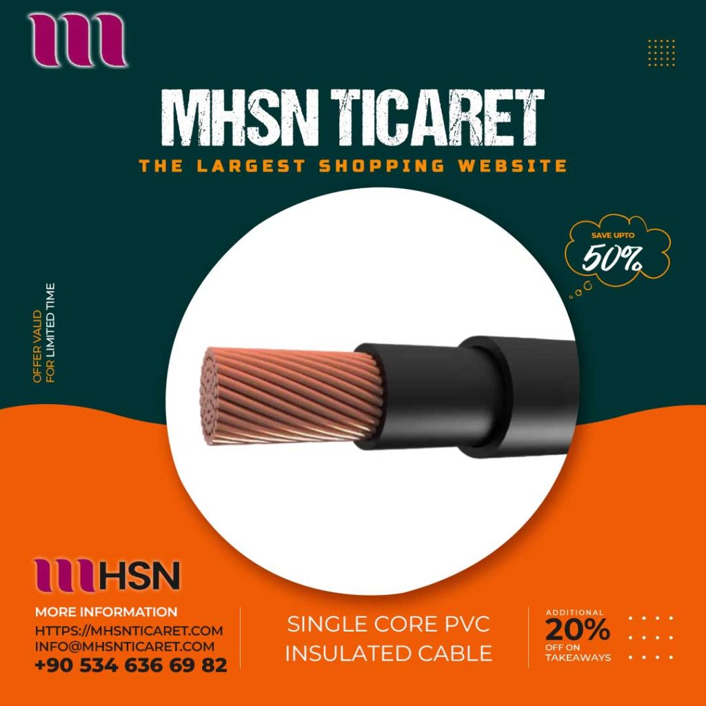 Single-core PVC-insulated Cable 4mm² (Retba/regional)