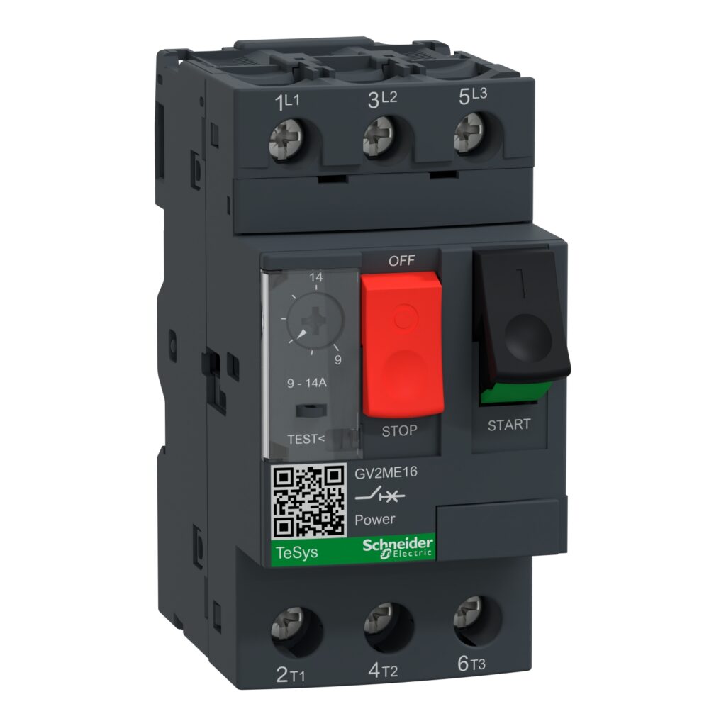 Schneider TeSys Deca GV2ME16 3P motor circuit breaker